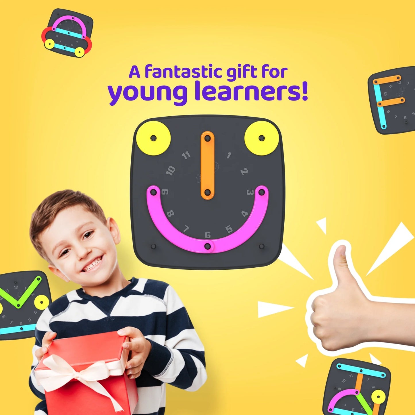 Alpha Numeric Puzzle – Educational Toys for Two Year Olds | Word Puzzles Brain Teasers for Toddlers
